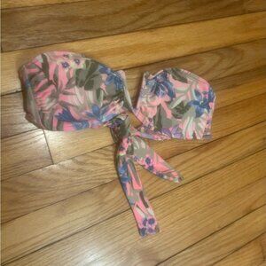 American Eagle Y2K Floral Bikini Top